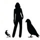 That’s a big parrot!